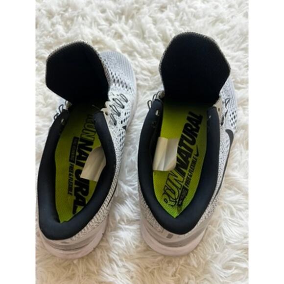 Nike free sneaker womens gray and black missing laces comfy running shoes size 6 - Picture 6 of 10